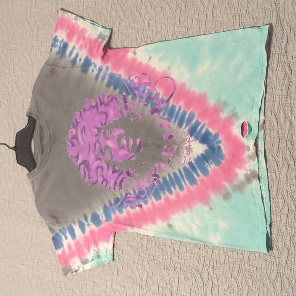 Jimi Hendrix Purple Haze tie dye graphic tee - Picture 6 of 9
